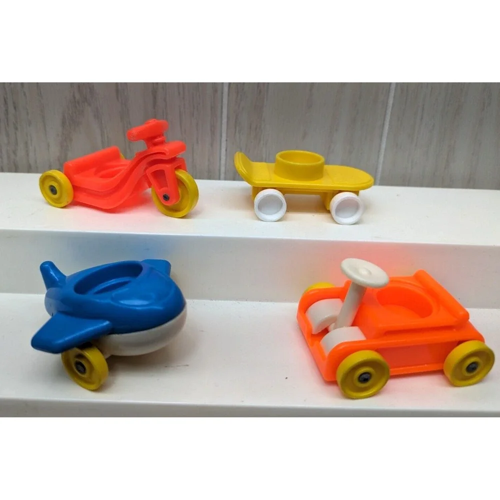 Fisher-Price Little People vintage kid ride ons skateboard trike plane wagon toy
